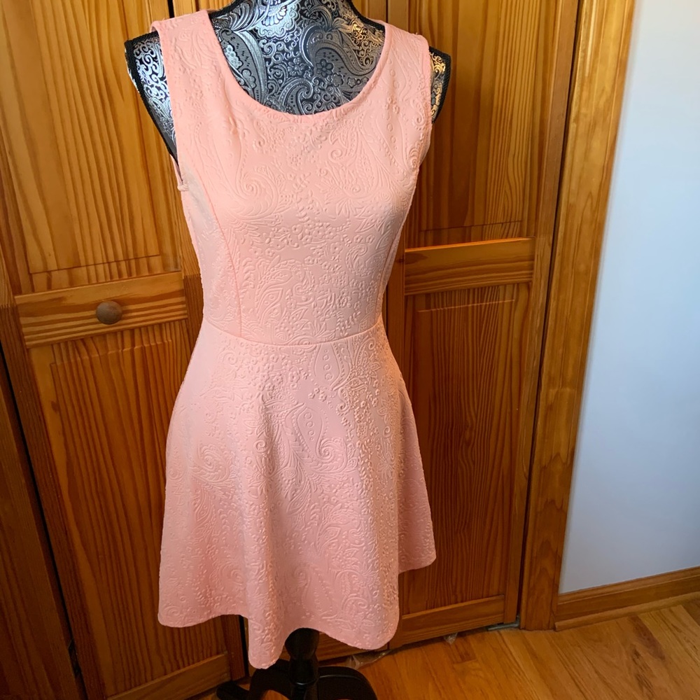 Ginger G peach dress